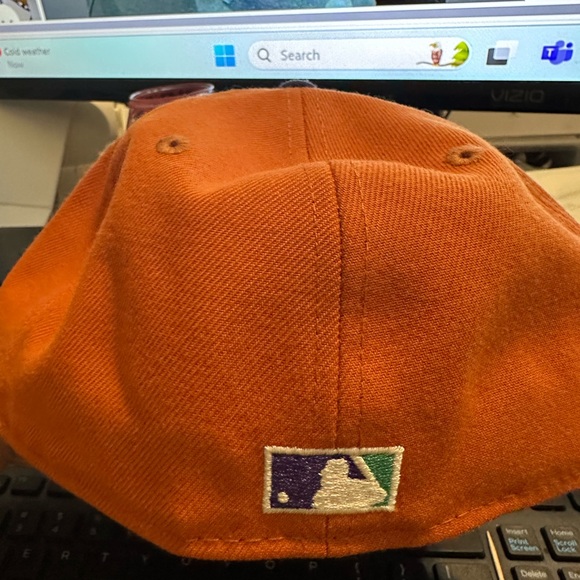 New Old School Era Houston Astros Cactus Fruit 59FIFTY Fitted Hat 1968 AS Game - Picture 4 of 7
